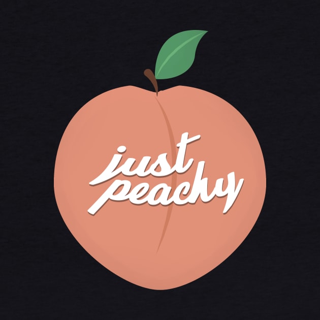 Just Peachy A Tumbler Quote With Aesthetic Art For Good-Vibes by mangobanana